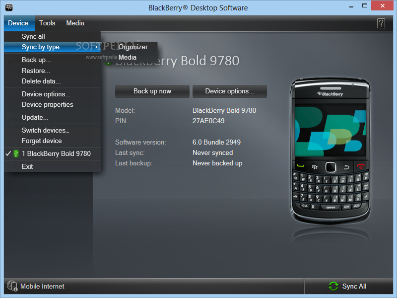 Blackberry 10 desktop software download